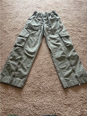 Abercrombie & Fitch Olive Green Cargo Utility Pants